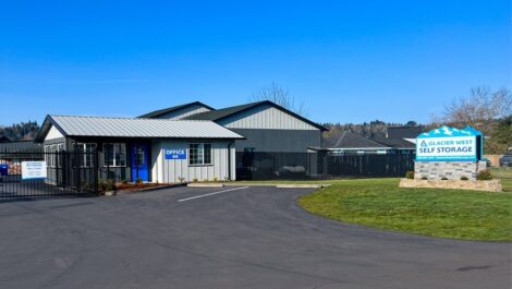 Glacier West Self Storage Orting storage leasing office exterior