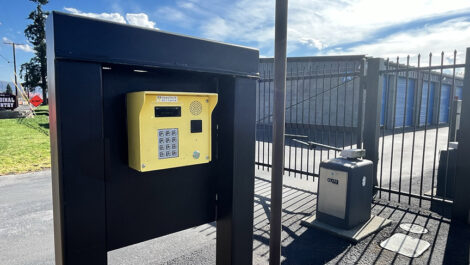 Glacier West Self Storage Orting storage security gate